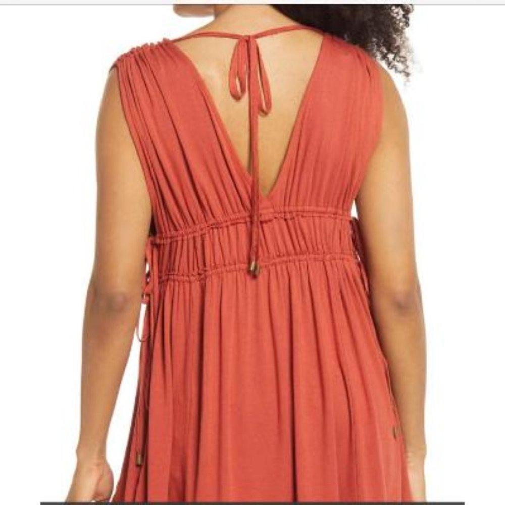 SOLD Free People Aries Plunge Neck Tank Top Sz M NWT - Picture 3 of 11